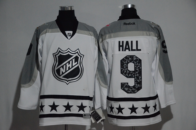 2017 NHL #9 Hall white  All Star jerseys->->NHL Jersey